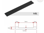 Flat Bar - Matt Black